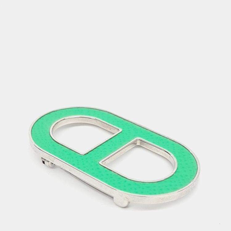 Pre Owned Hermes Chandal Brooch