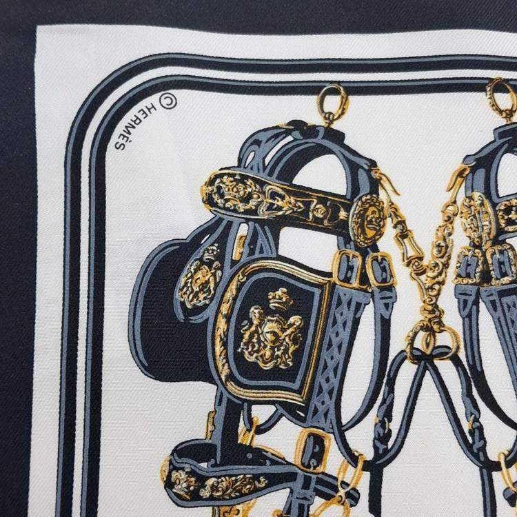 Pre Owned Hermes Multicolor Silk Nano Scarf