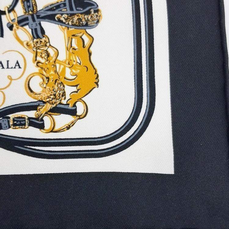 Pre Owned Hermes Multicolor Silk Nano Scarf