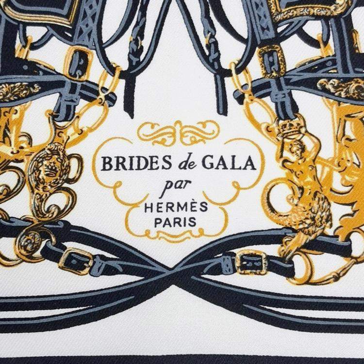 Pre Owned Hermes Multicolor Silk Nano Scarf