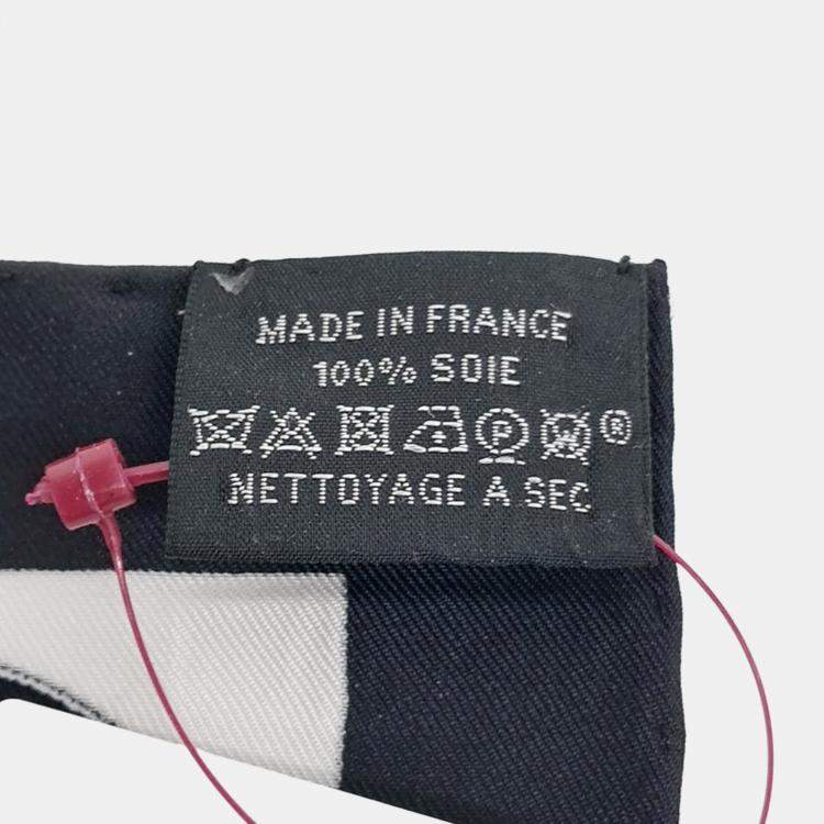 Pre Owned Hermes Multicolor Silk Nano Scarf