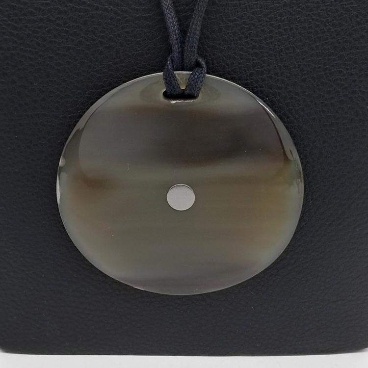 Pre Owned Hermes Black Horn Necklace