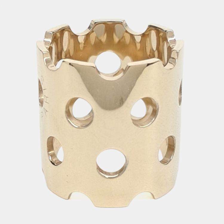 Pre Owned Hermes Gold  Scarf Ring