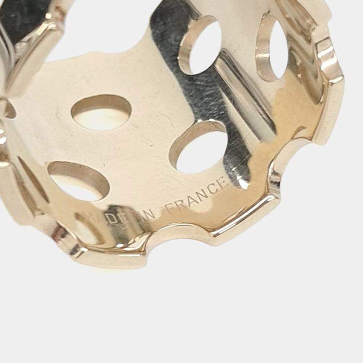 Pre Owned Hermes Gold  Scarf Ring