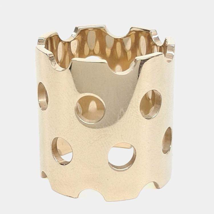 Pre Owned Hermes Gold  Scarf Ring