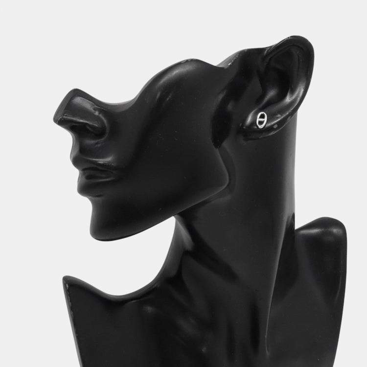 Pre Owned Hermes Chaine D'Ancre Farandole Earrings Size TPM SV925