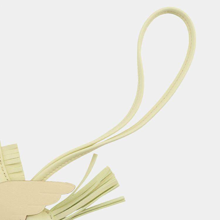 Pre Owned Hermes Rodeo Pegasus Jaune Milton Lambskin Size Pm