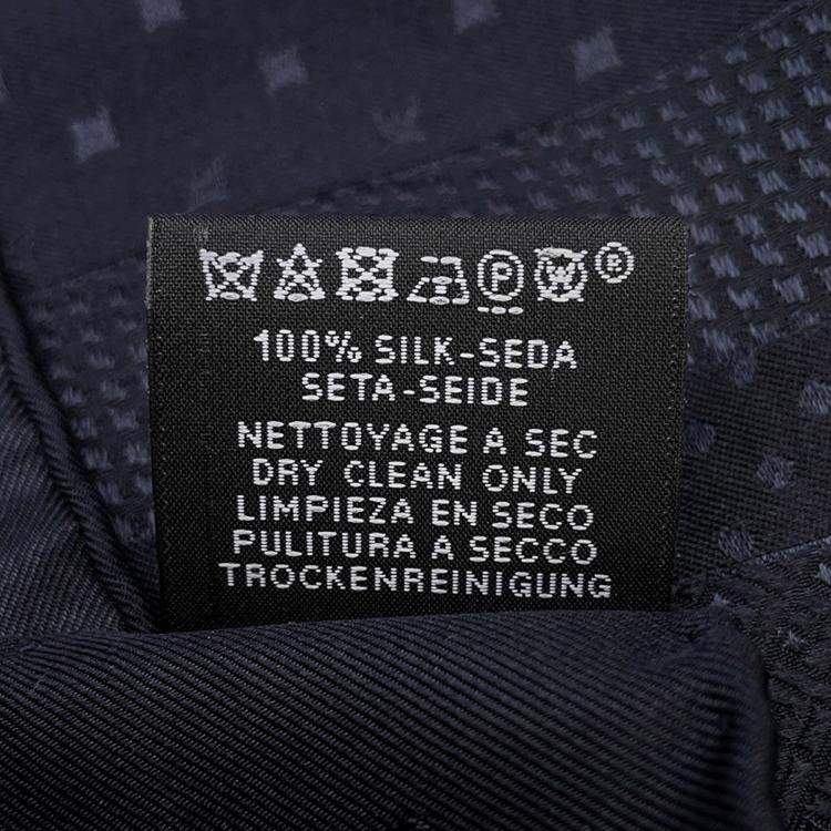 Pre Owned Hermes Giant Square Jacquard "Coaching" Size 135 Encre / Marine Silk100%