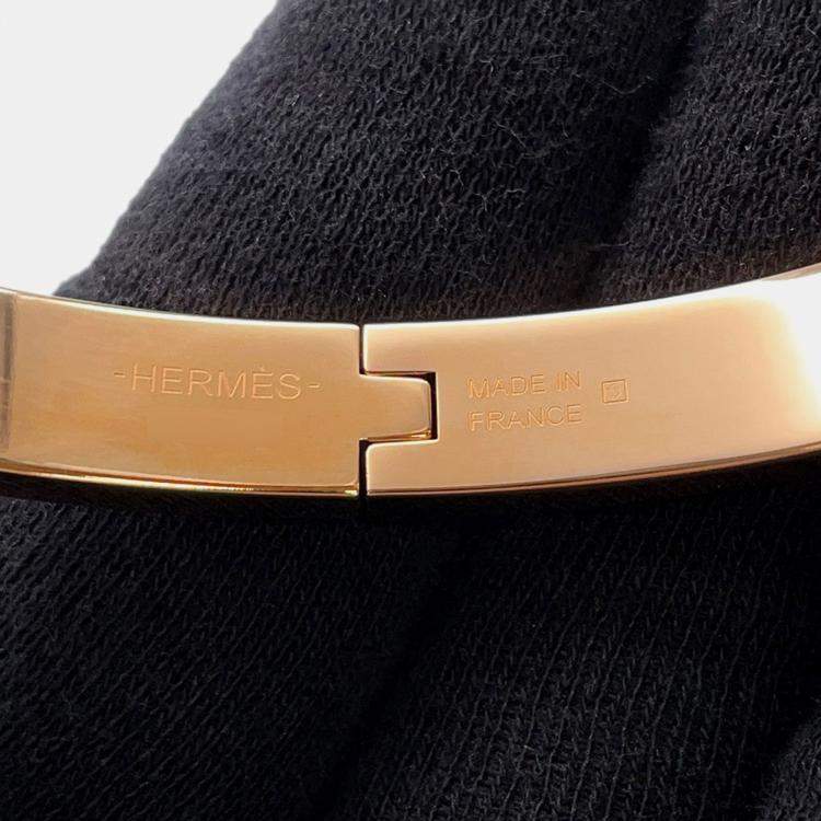 Pre Owned Hermes Mini Clic Chaine D'Ancre Funny Ice Cream Pink Metal Enamel