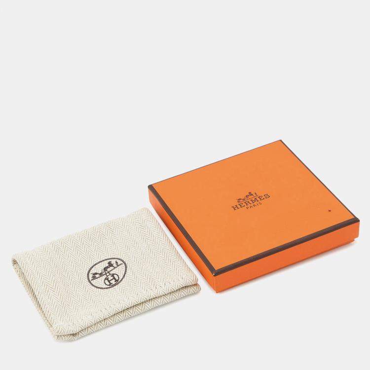 Pre Owned Hermes Touareg Hbelt Buckle Silver Sv925