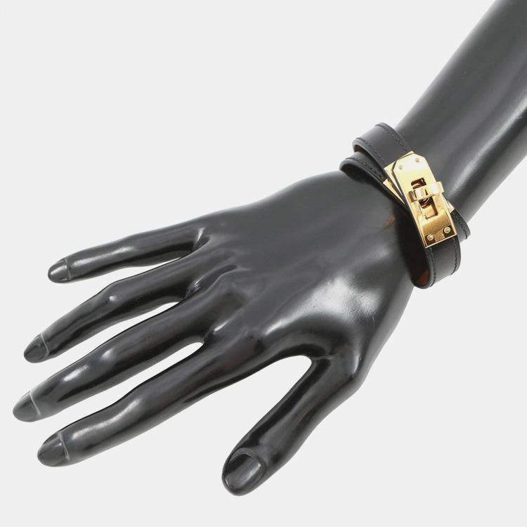 Pre Owned Hermes Dubrutur Size T2 Black Box Calf Leather