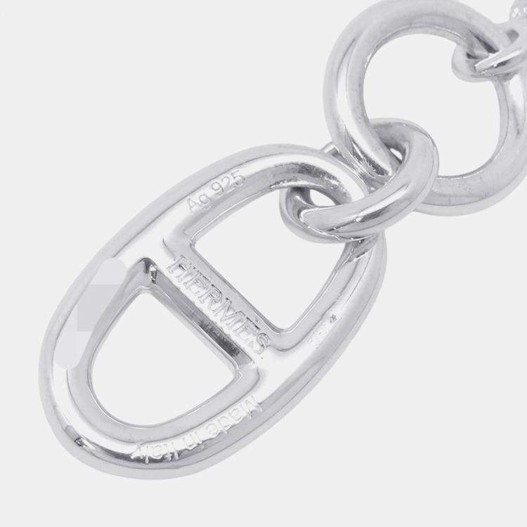 Pre Owned Hermes Chaine D'Ancre Amulette Necklace Sv925