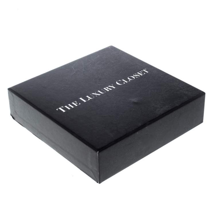 Pre Owned Hermes Balcons du Guadalquivir White Enamel Gold Plated Bangle