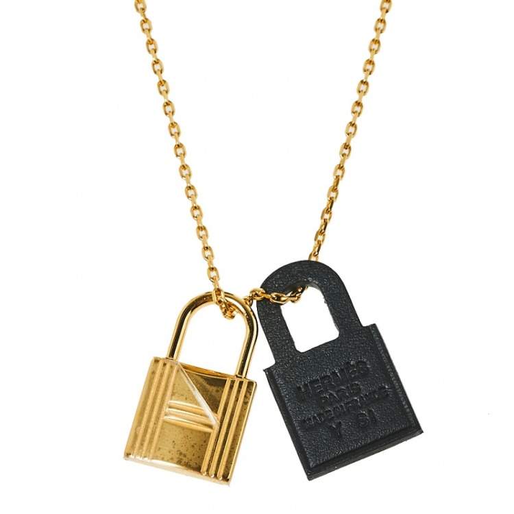 Lock 18kt gold necklace in gold - Eera | Mytheresa