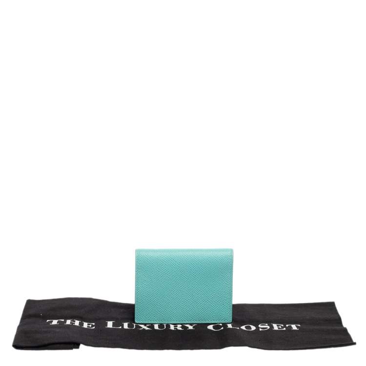 Pre Owned غطاء أجندة لوي فيتون غلوب تروتر جلد إبسوم أزرق صغير