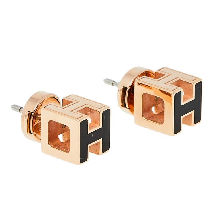 Hermes hot sale cage earrings