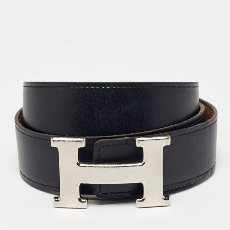 black gold hermes belt