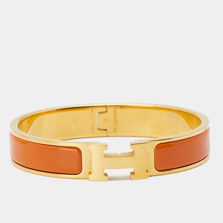 Orange Metal Bracelet