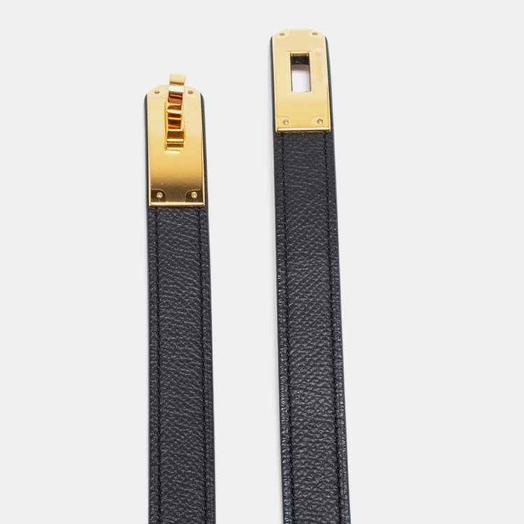 Hermes Kelly 18 belt Epsom Gold with GHW