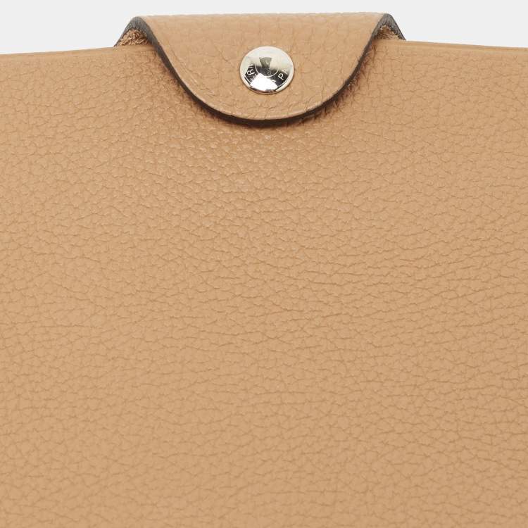 Pre Owned Hermes Chai Togo Leather Ulysse MM Notebook Cover