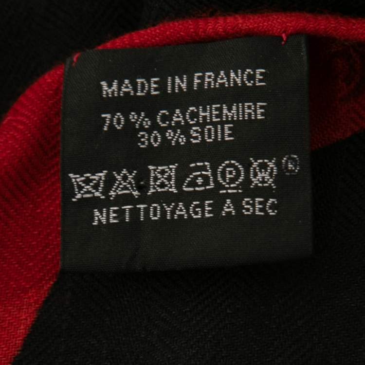 Pre Owned Hermes Multicolor Tout En Carre Losange Cashmere Silk Scarf