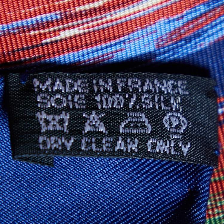مملوكة مسبقًا Hermes Multicolor La Tour Eiffel Sénvole Printed Silk Square Scarf