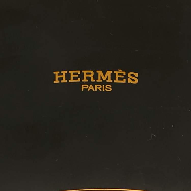 Pre Owned Hermes Confettis d'Ex Libris Enamel Extra Wide Bracelet