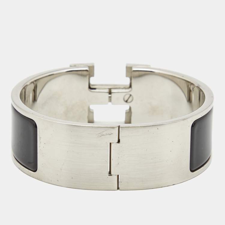Hermes Black Clic H XL Bracelet – THE CLOSET