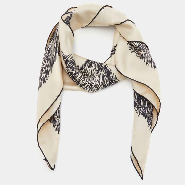 Luxury Silk Square Scarf for Women