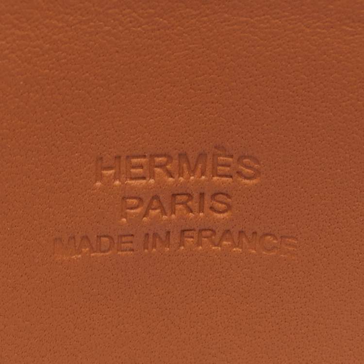 Pre Owned Hermès Collier de Chien Noir Leather Cuff Bracelet