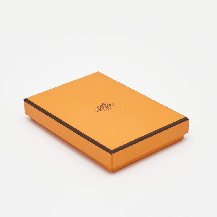 Pre Owned Hermes Rose Pourpre/Cornaline/Celeste Milo Leather Rodeo Bag Charm PM