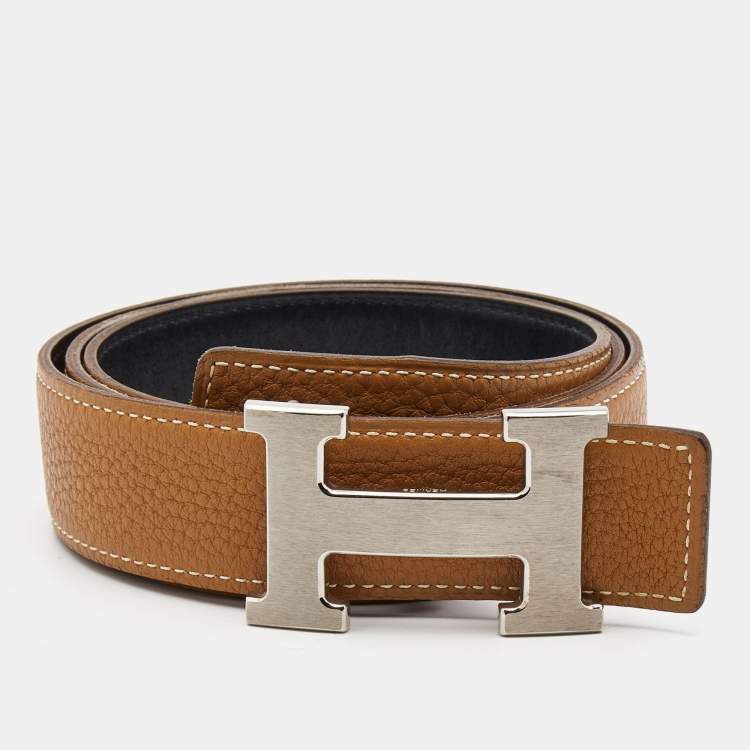 hermes belt black gold