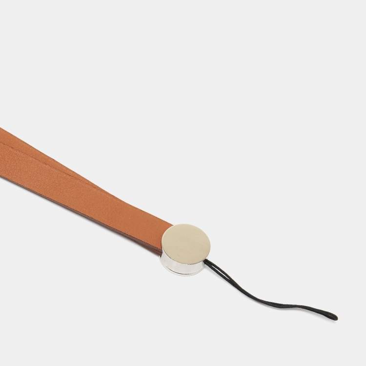 Pre Owned Hermes Natural Vache Hunter Lanyard