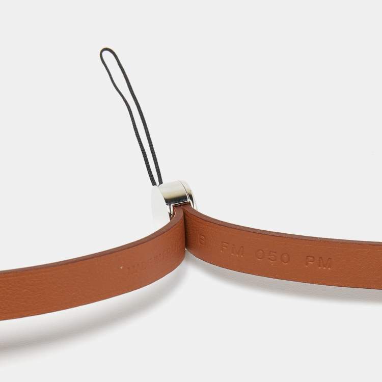 Pre Owned Hermes Natural Vache Hunter Lanyard