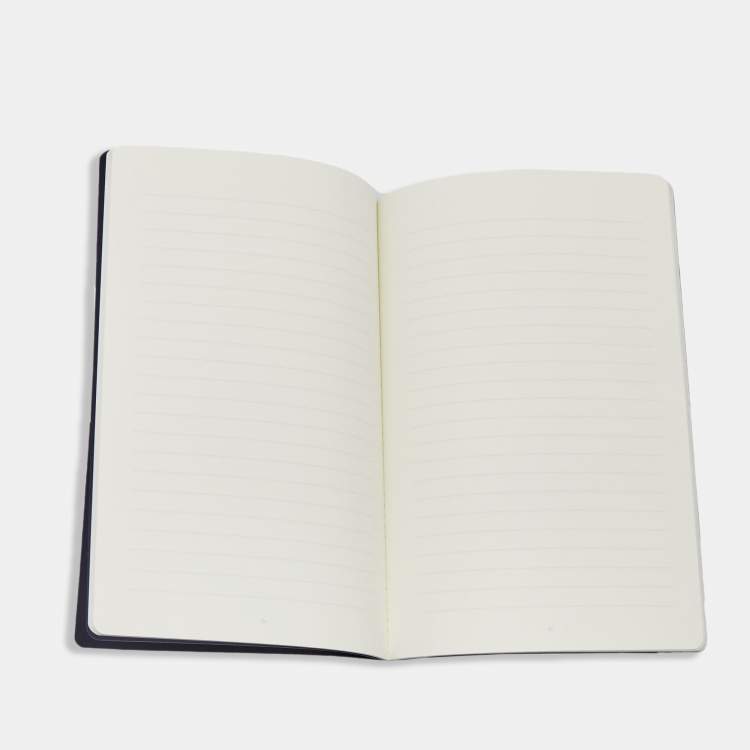 Pre Owned Hermès Black Grain d'H Blank Writing Pad