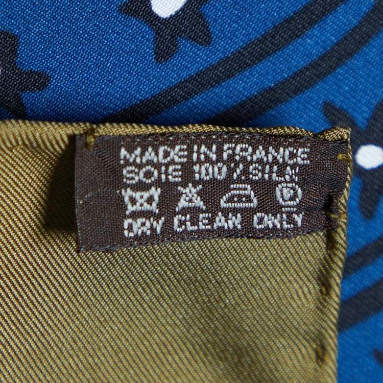 Pre Owned Hermès Multicolor Lilanga Printed Silk Square Scarf