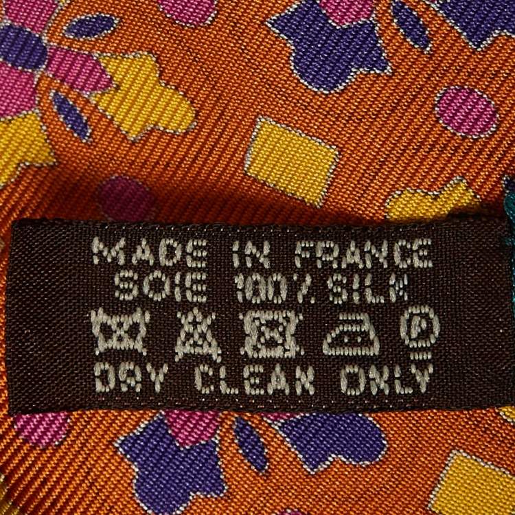 Pre Owned Hermes Multicolor Ciels Byzantins Silk Square Scarf