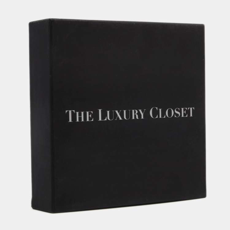 Pre Owned Hermès Orange Kelly En Perles Print Silk Twilly