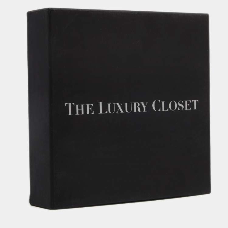 Pre Owned Hermès Clic H Enamel Palladium Plated Bracelet