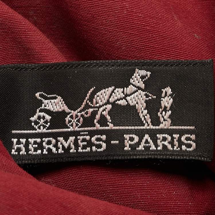 مملوكة مسبقًا Hermes Rouge Canvas Mini Mini Bolide Case