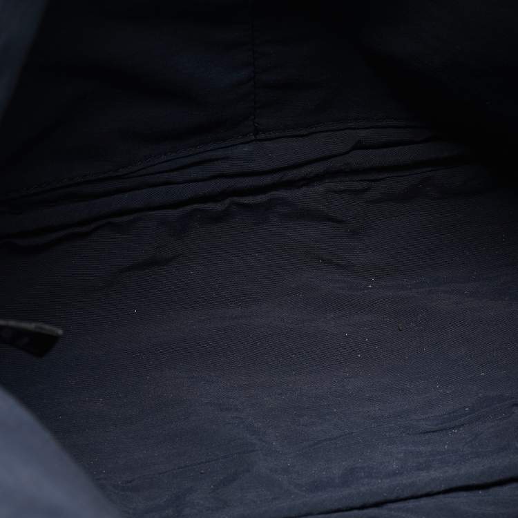 Pre Owned Hermes Bleu Indigo Canvas Bolide Case