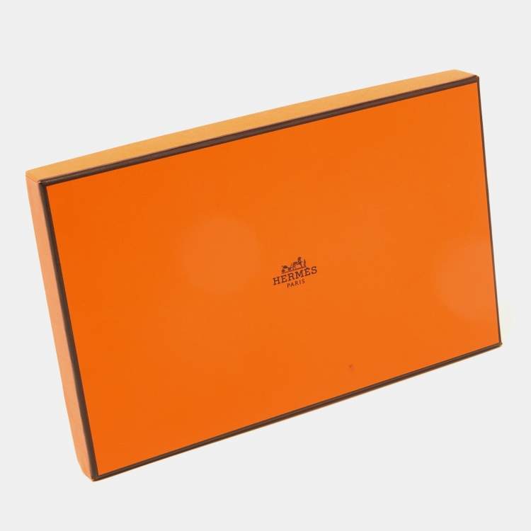 Pre Owned Hermès Celeste/Lime/Malachite Milo Leather GriGri Rodeo Bag Charm MM