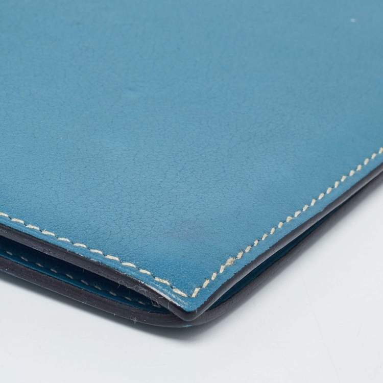 Pre Owned Hermes Celeste Swift Leather Vision II Simple Agenda Cover