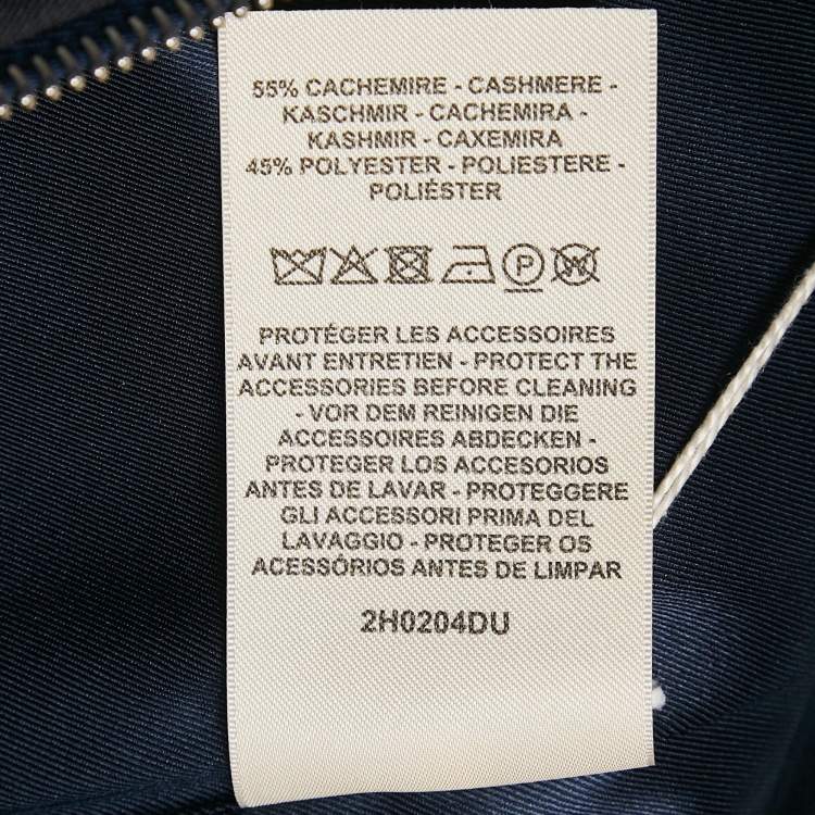 Pre Owned Hermes Blue Bandana Print Silk Quilted Vest S