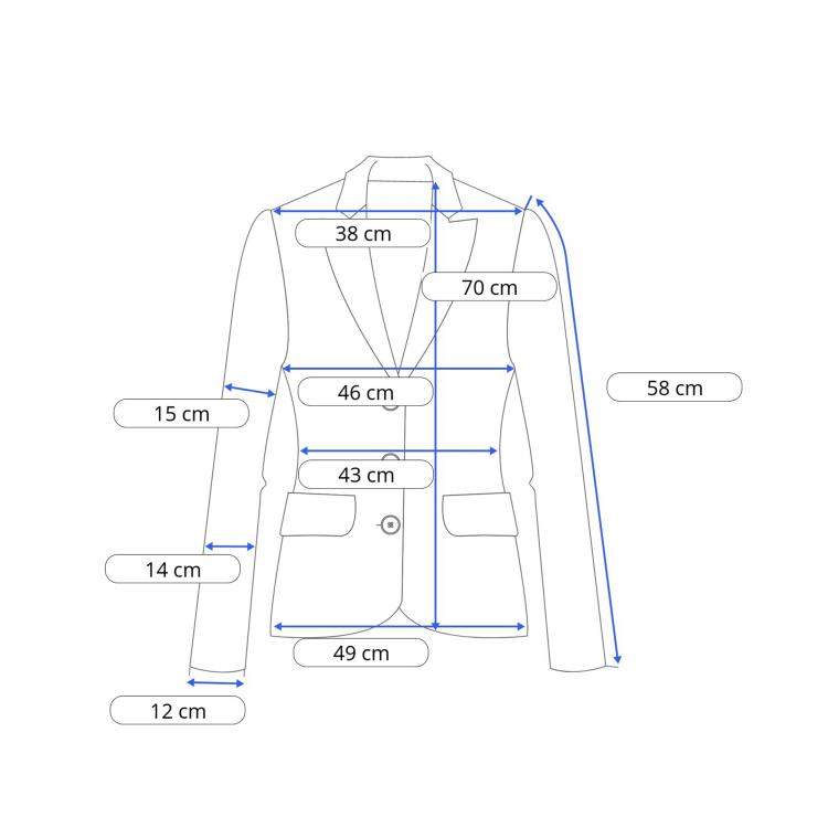 Pre Owned Hermes Black Button-up Blazer