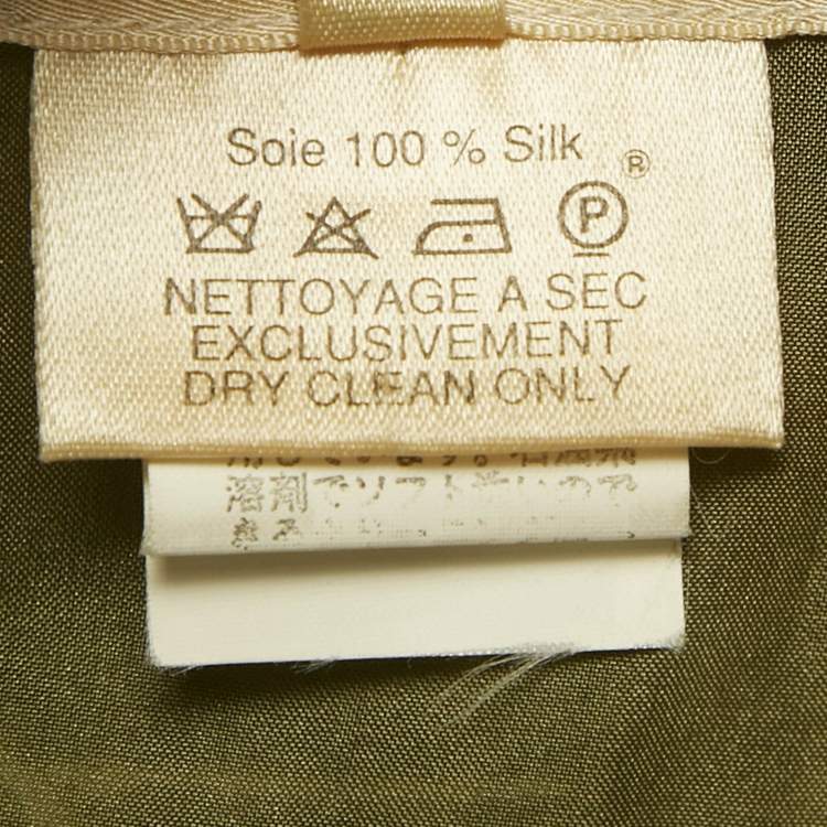 Pre Owned Hermès Multicolor Printed Silk Sleeveless Vest 3XL