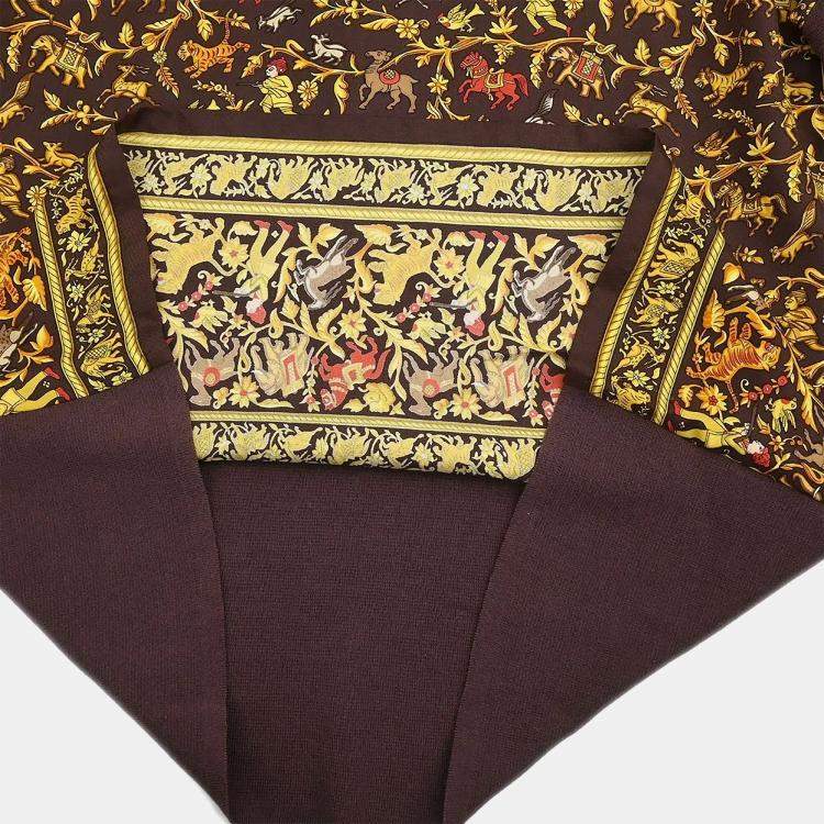 مملوكة مسبقًا Hermes Top Handle Brown Togo Calfskin Leather Bag