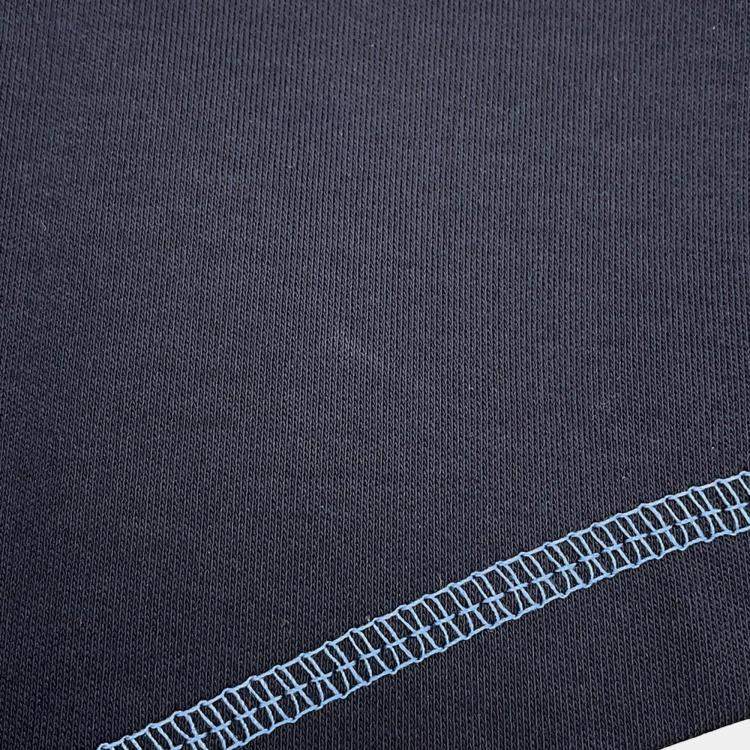 Pre Owned Hermes Micro T-Shirt "Cartouche" Candy Libris  Blue Noir Cotton100% M