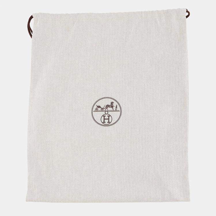 Pre Owned Hermes Poncho Highland Navy/Brown Merino Wool90% Cashmere10%