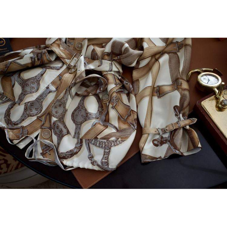 Pre Owned Hermes Multicolor Giacca in seta Jacket Size Tg.36 FR